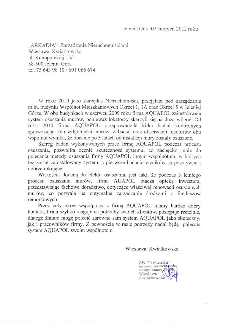 Zarząd Nieruchomości, Jelenia Góra